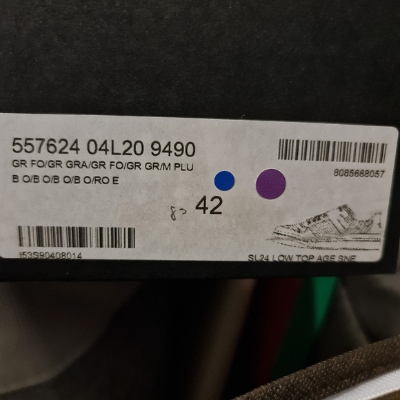 Brand New Men's Distressed YSL Sneakers - Picture 5 of 6